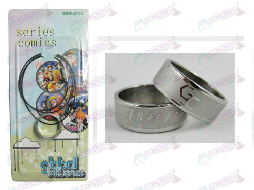 Guilty Crown Zubehör Frosted Ring Halskette - Rope