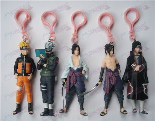 5 Modelle Naruto Schlüsselanhänger