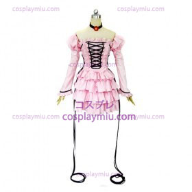 Chobits Chii rosa Kleid Lolita Cosplay Kostüme