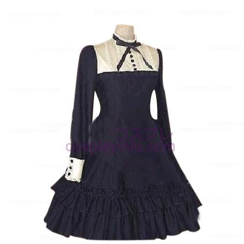 Eleganten schottischen Stil mit langen Ärmeln Kleid Lolita Cosplay Kostüme