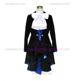 Kuroshitsuji Ciel Phantomhive Black & Blue Lolita Cosplay Kostüme