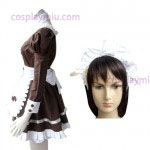 Braun Gothic Lolita Cosplay Kostüme