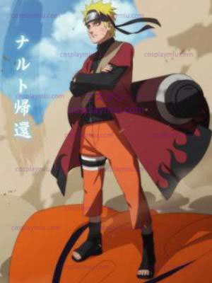 Naruto Uzumaki Naruto Cosplay Sage Coat