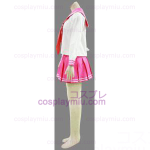 Lucky Star Sakura School Girl Winter School Uniform Cosplay Kostüme