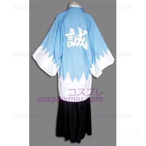 Shinsengumi Blau Swordsman Cosplay Kostüme