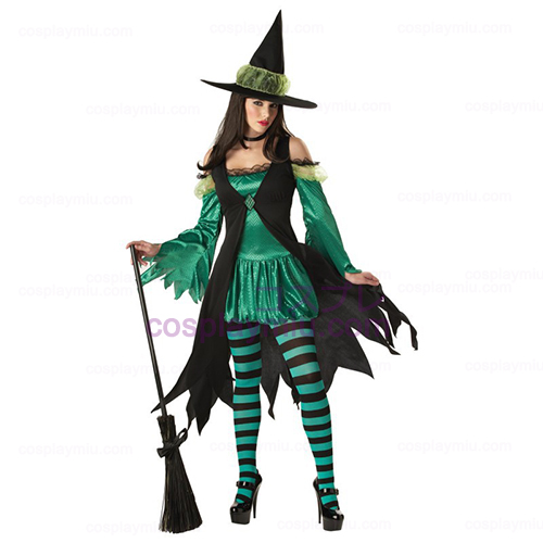 Smaragd Witch Adult Kostüme