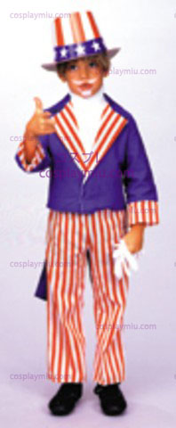 Uncle Sam, Child Kostüme, Large
