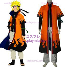 Naruto Uzumaki Naruto 6. Hokage Cosplay Kostüme