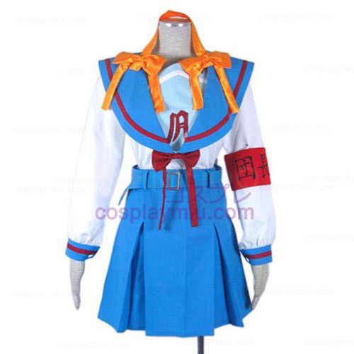 Haruhi Suzumiya Mädchen Uniform Asahina Mikuru Cosplay Kostüme