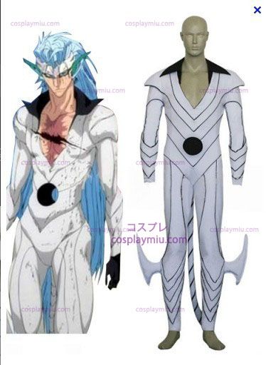 Bleach Grimmjow Jeagerjaques Pantera Formular Cosplay Cotume