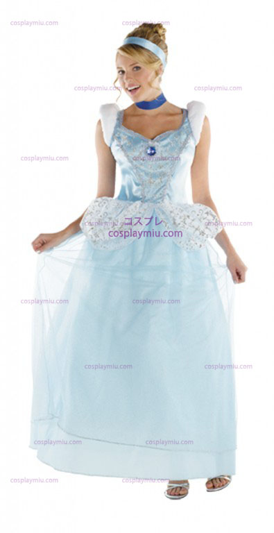 Womens Disney Deluxe Cinderella Kostüme