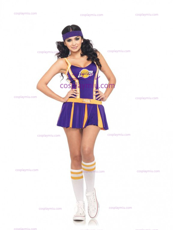 Lakers Cheerleaderin Adult Kostüme