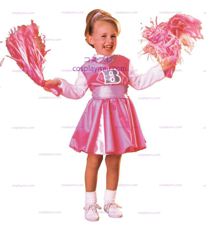 Cheerleaderin Barbie Child Kostüme