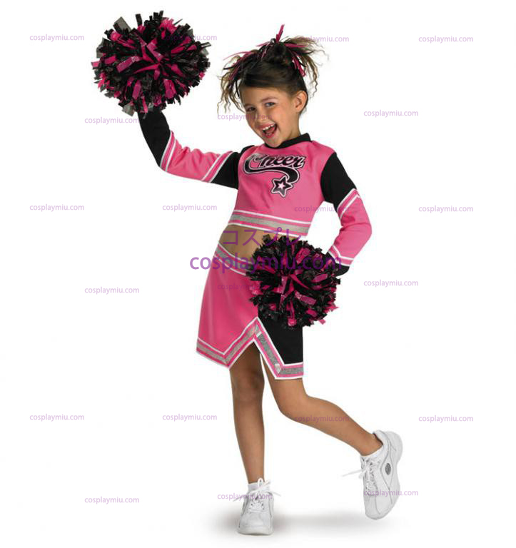 Go Team Pink! Cheerleaderin Child Kostüme