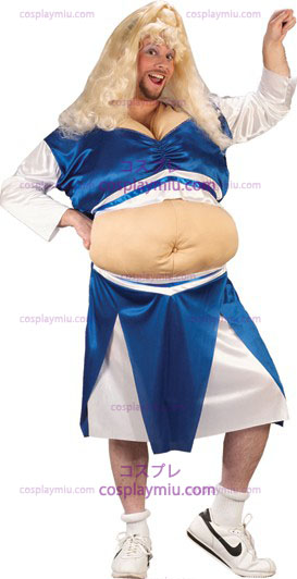 Cheerleaderin Fat Suit Adult Kostüme