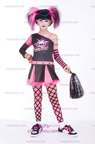 Gothic Cheerleaderin Child Kostüme