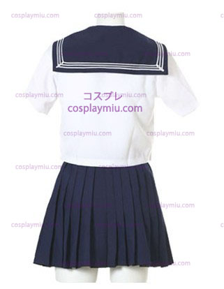Short Sleeves Sailor Schuluniform Cosplay Kostüme