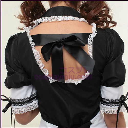 Black White Lovely and Traum Anime Cosplay Maid Kostümes