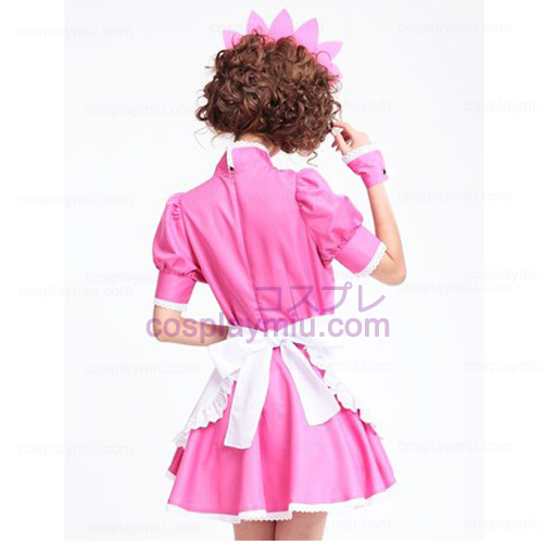 Lolita Cosplay Kostüme / Peach rosa Barbie-Puppe Maid Kostümes