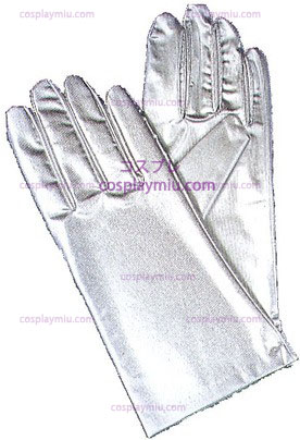 Handschuhe Reg Metallic, Silber