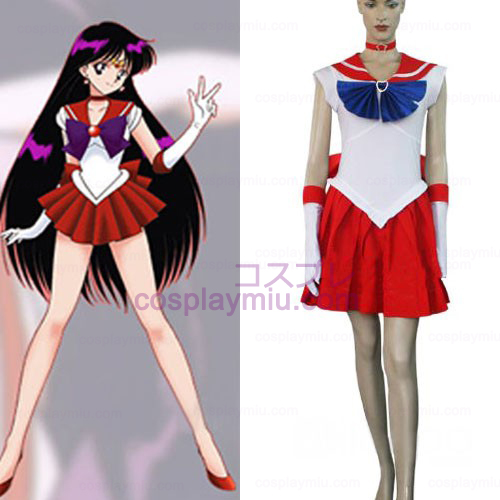 Sailor Moon Sailor Mars Raye Hino Halloween Cosplay Kostüme
