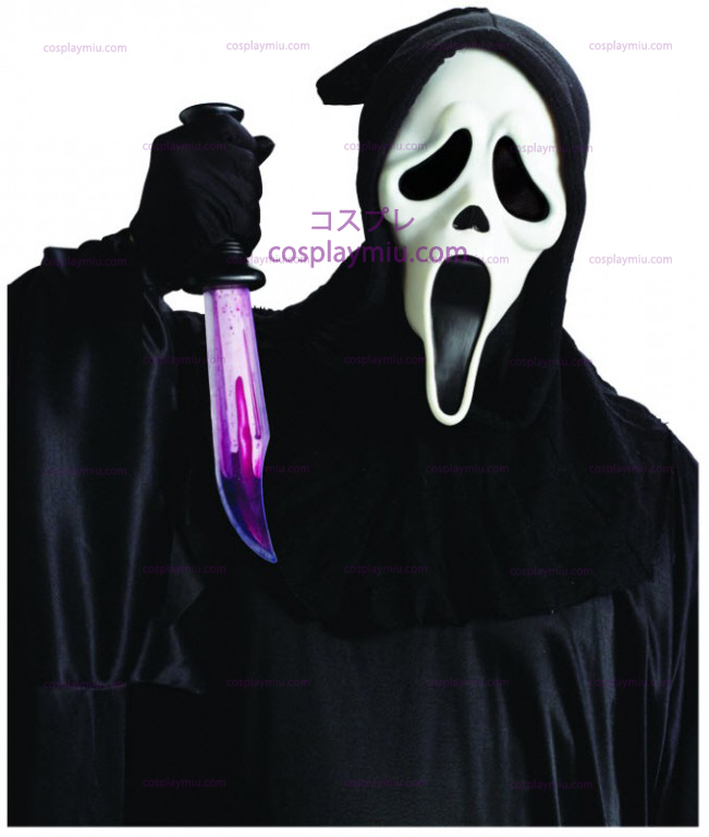 Scream Maske und Messer Set
