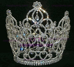 Crystal Crown mit Dangles