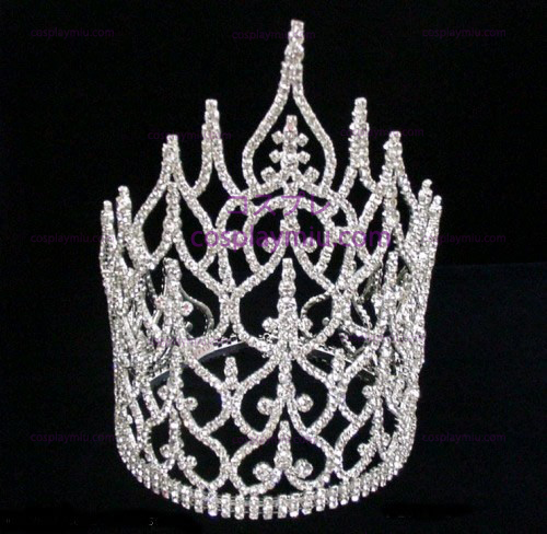 Strass Crown Silver-Tone-CT014