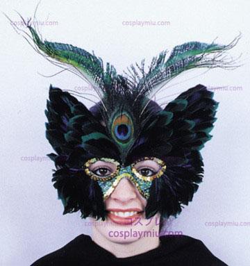 Maske, baumform. Peacock Butterfl