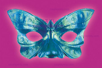 Schmetterling Iridescent Augenmaske
