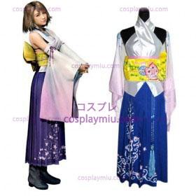 Final Fantasy X Yuna Frauen Cosplay Kostüme
