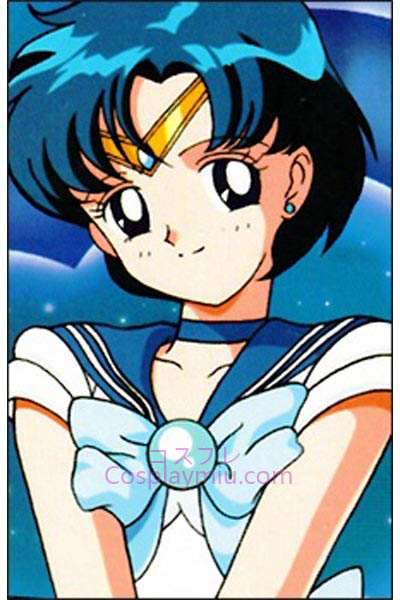 Sailor Moon Ami Mizuno Sailor Merkur Kurze Cosplay Perücke